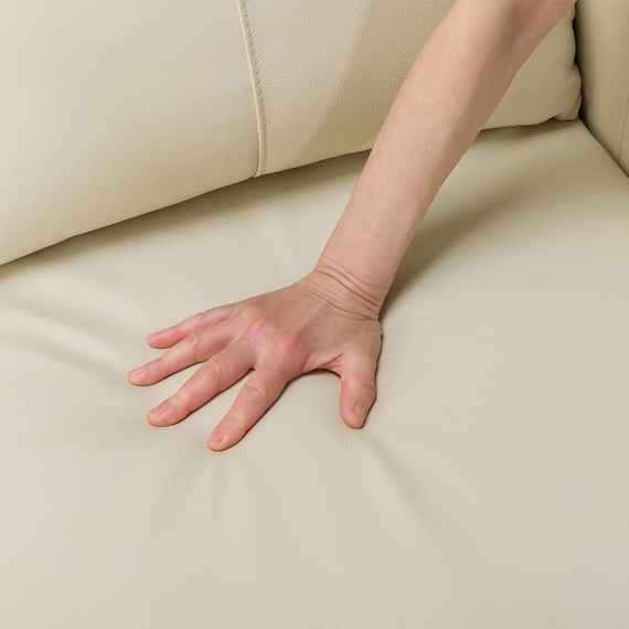 3人掛け電動リクライニングソファ 本革(一部合成皮革)タイプ (UM01 2モーター IV) 18枚目画像