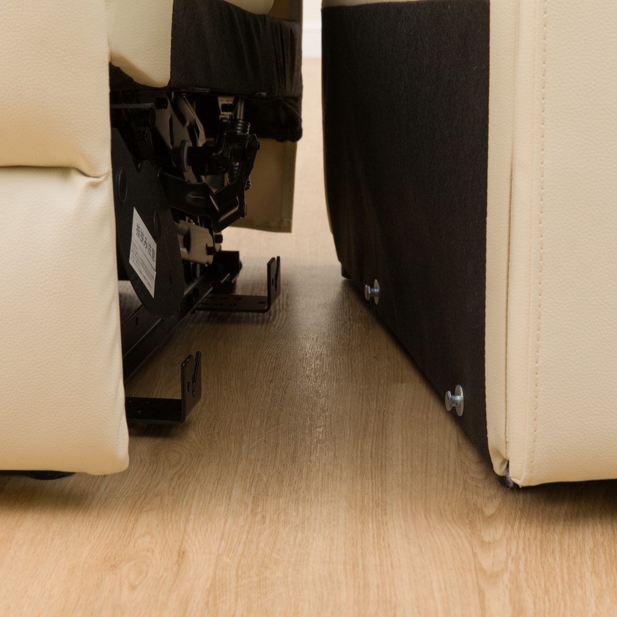 ニトリ／2人掛けワイド電動リクライニングソファUM01 IVBOX付き2モーター 2人掛けワイド電動リクライニングソファ(UM01 DBR BOX付き 2