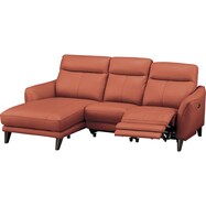 電動カウチソファ 本革(一部合成皮革)タイプ (アネーロ スタンダードタイプ NB)