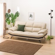 ソファ 本革(一部合成皮革)タイプ (ロゾKD)