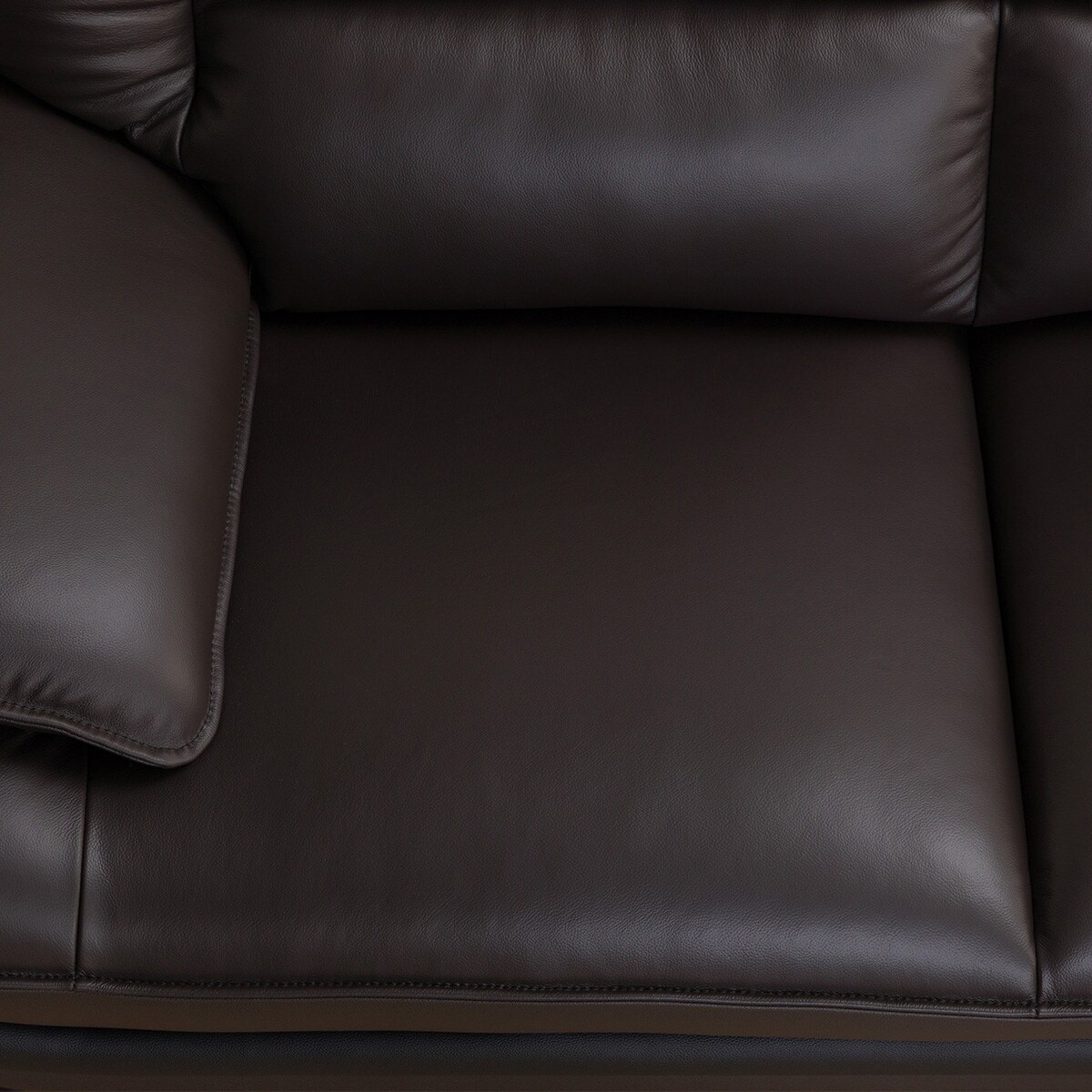 コーナーソファ ヘッドレスト付き 本革(一部合成皮革)タイプ (ロゾKD