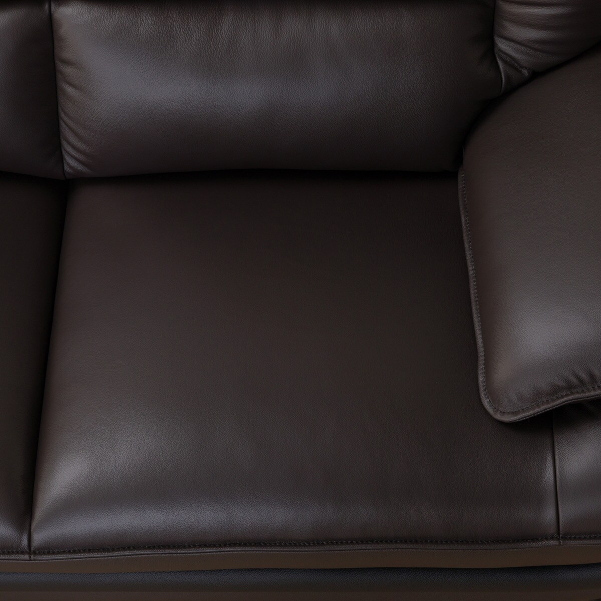 コーナーソファ ヘッドレスト付き 本革(一部合成皮革)タイプ (ロゾKD