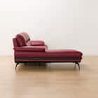 コーナーソファ 本革(一部合成皮革)タイプ (ロゾKD 右カウチ RE) 13枚目画像