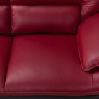 コーナーソファ 本革(一部合成皮革)タイプ (ロゾKD 右カウチ RE) 20枚目画像