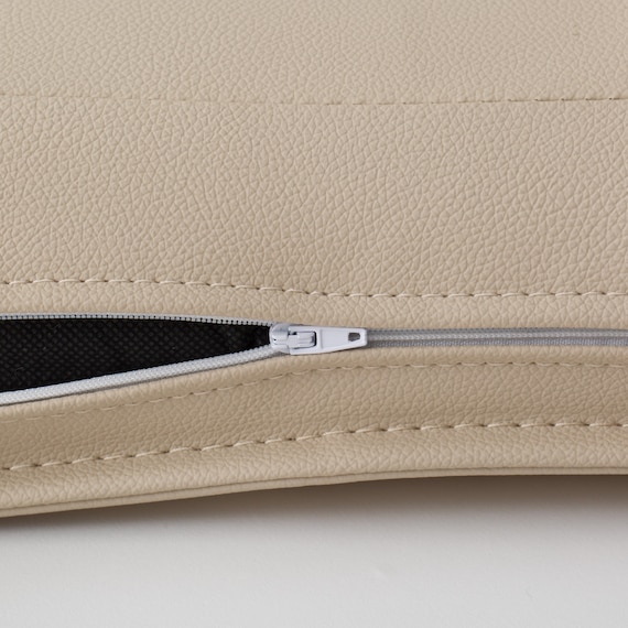 【ロゾKD専用】傷・汚れに強い ヘッドレスト 合皮タイプ (ロゾKD Nシールド BE) 10枚目画像