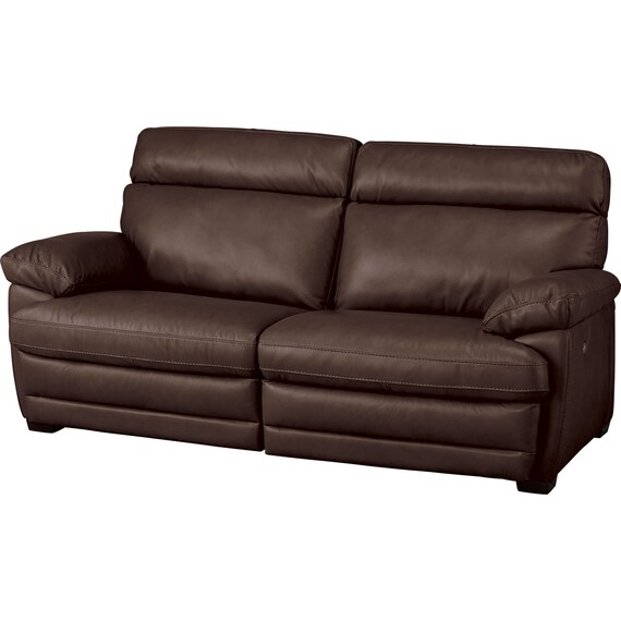 3人掛け両電動リクライニングソファ 本革タイプ (NZ278 DBR) 9枚目画像