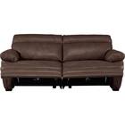 3人掛け両電動リクライニングソファ 本革タイプ (NZ278 DBR) 11枚目画像