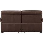 3人掛け両電動リクライニングソファ 本革タイプ (NZ278 DBR) 12枚目画像