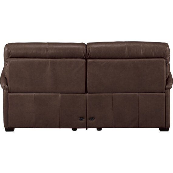 3人掛け両電動リクライニングソファ 本革タイプ (NZ278 DBR) 12枚目画像