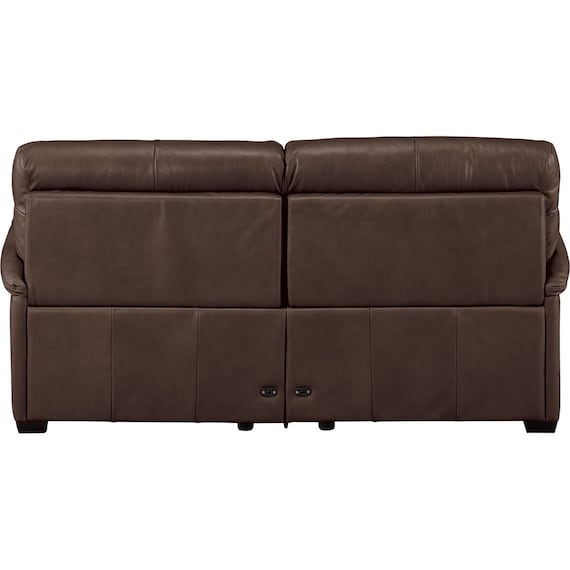 3人掛け両電動リクライニングソファ 本革タイプ (NZ278 DBR) 12枚目画像