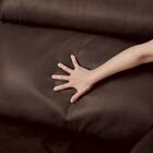 3人掛け両電動リクライニングソファ 本革タイプ (NZ278 DBR) 14枚目画像