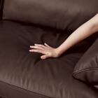 3人掛け両電動リクライニングソファ 本革タイプ (NZ278 DBR) 15枚目画像