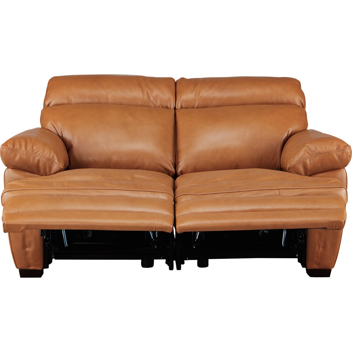 2人掛け両電動リクライニングソファ 本革タイプ (NZ278 BR) | ニトリ