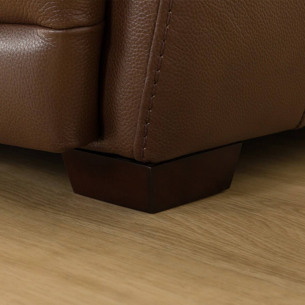 2人掛け両電動リクライニングソファ 本革タイプ (NZ278 DBR) | ニトリ