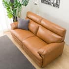 3人掛けソファ 本革タイプ (Z278KD BR) 9枚目画像