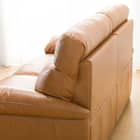 3人掛けソファ 本革タイプ (Z278KD BR) 14枚目画像