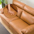 3人掛けソファ 本革タイプ (Z278KD BR) 17枚目画像