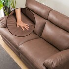 3人掛けソファ 本革タイプ (Z278KD DBR) 17枚目画像