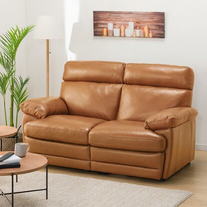2人掛け本革ソファ(Z278KD BR)通販 | ニトリネット【公式】 家具 
