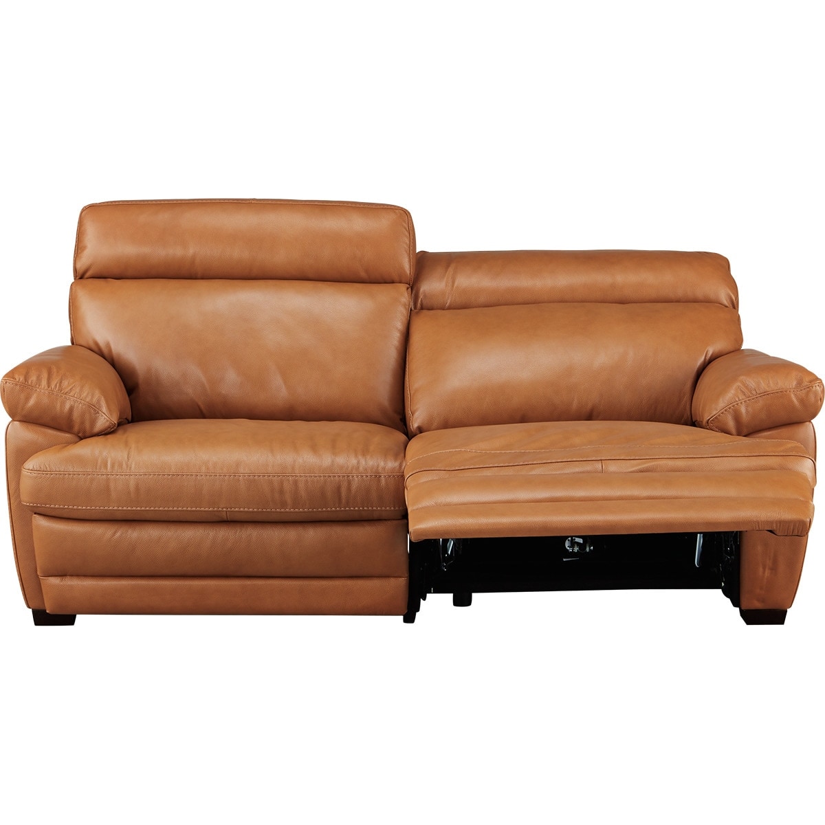 3人掛け左電動リクライニングソファ 本革タイプ (NZ278 BR) | ニトリ