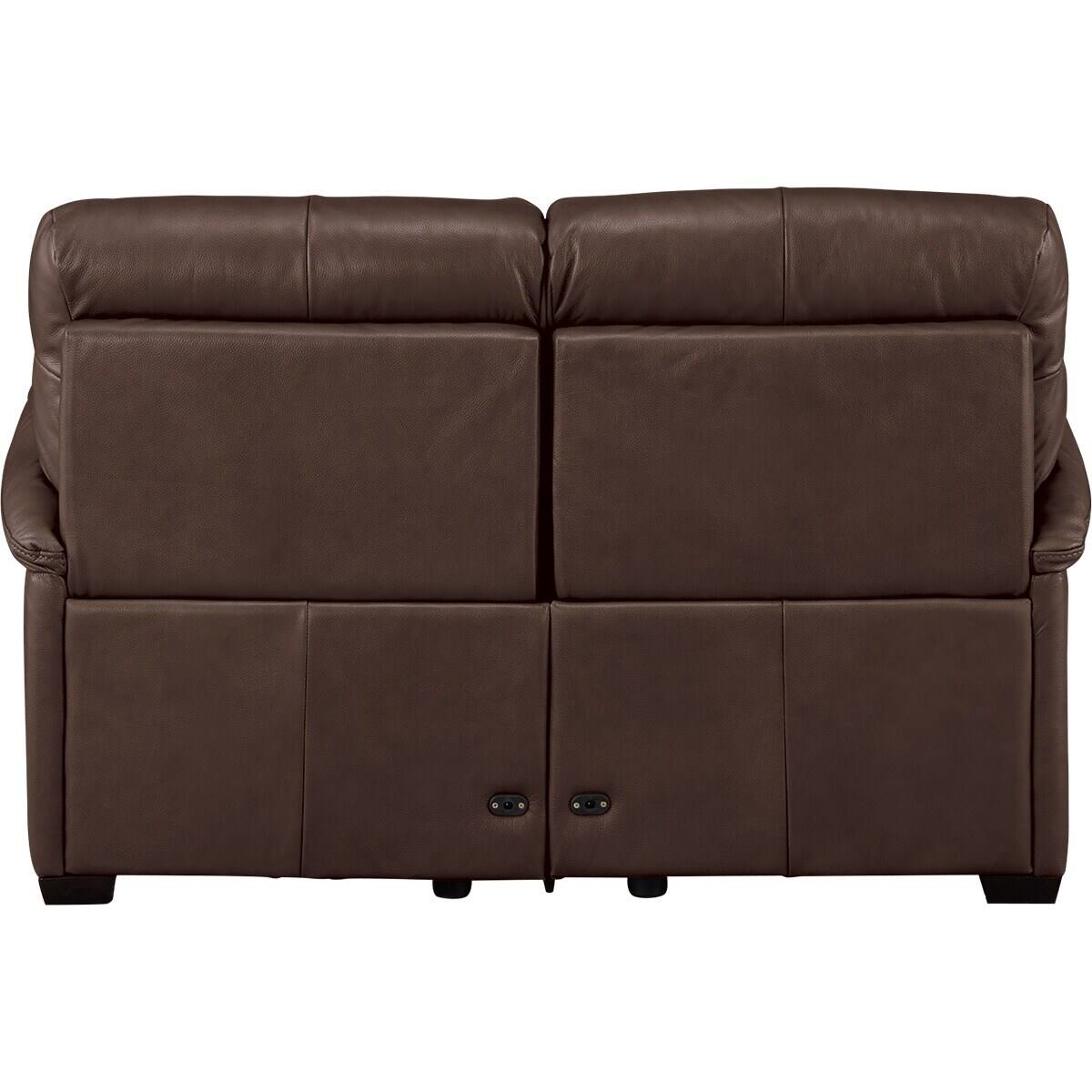 2人掛け左電動リクライニングソファ 本革タイプ (NZ278 DBR) | ニトリ