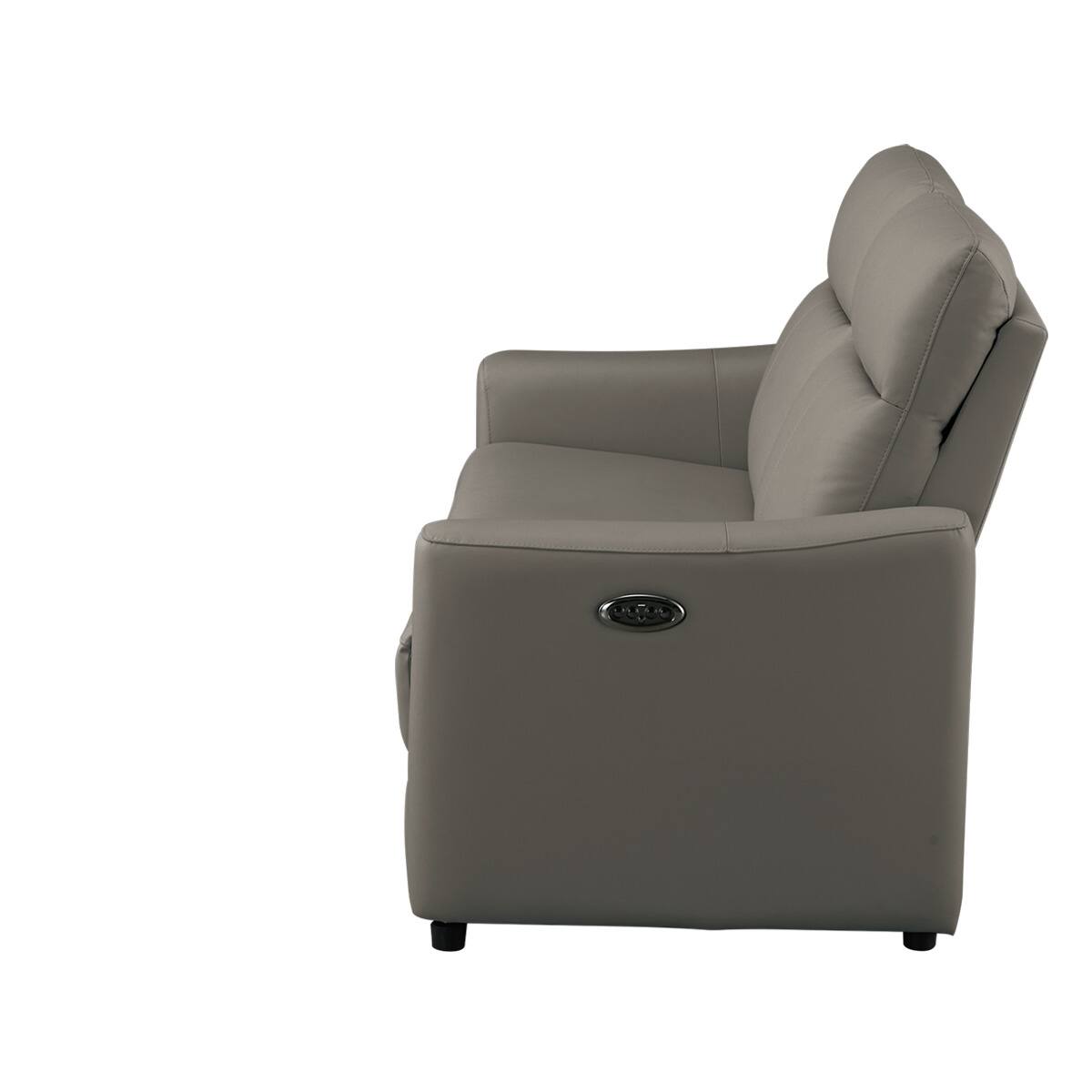 2人掛け電動リクライニングワイドソファ 本革(一部合成皮革)タイプ