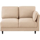 傷・汚れに強い 片肘2人掛けソファ 布張りタイプ (CS01 左肘 Nシールド H-BE) 3枚目画像