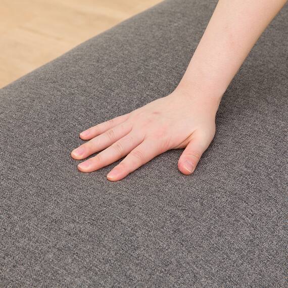 傷・汚れに強い スツール 布張りタイプ (CS01 Nシールド H-DGY) 9枚目画像