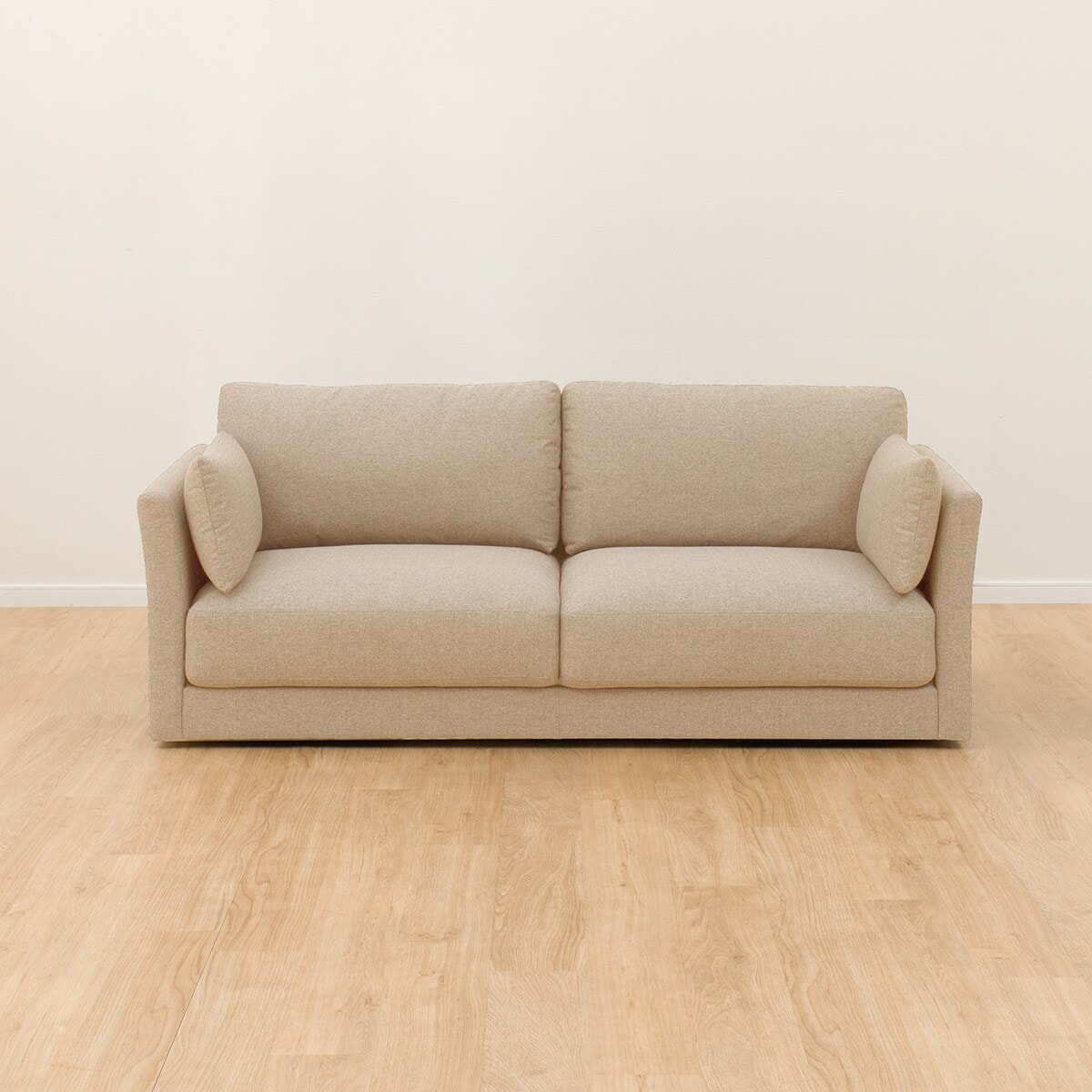 3人掛けソファ ヘッドレスト付き 布張りタイプ (CS01 H-BE) | ニトリ