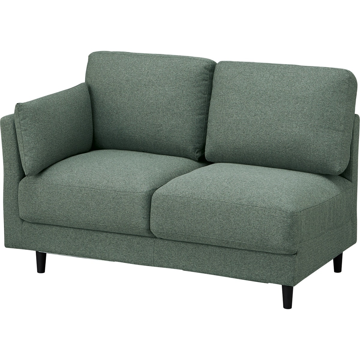 2人掛け片肘ソファ 布張りタイプ (CS01 右肘 H-DGR) | ニトリネット