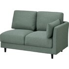 2人掛け片肘ソファ 布張りタイプ (CS01 左肘 H-DGR) 1枚目画像