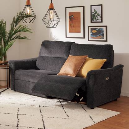 電動布張りリクライニングソファ(KK6133)通販 | ニトリネット【公式  