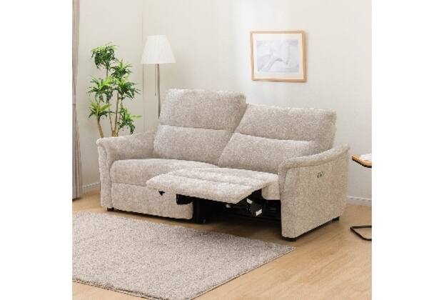 ☕3Pソファ☕手動リクライニング☕NO.1183☕