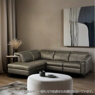 電動リクライニングコーナーソファ 本革(一部合成皮革)タイプ (LB066)