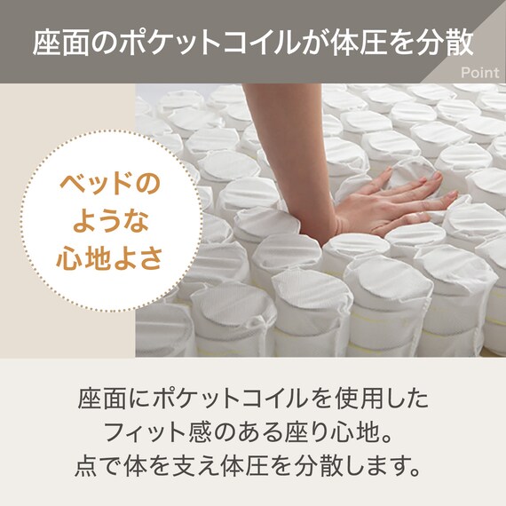 電動カウチソファ 布張りタイプ (LB033 右カウチ DR-GY) 2枚目画像