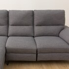 電動カウチソファ 布張りタイプ (LB033 右カウチ DR-GY) 17枚目画像