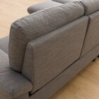 電動カウチソファ 布張りタイプ (LB033 右カウチ DR-GY) 19枚目画像