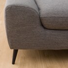 電動カウチソファ 布張りタイプ (LB033 右カウチ DR-GY) 25枚目画像