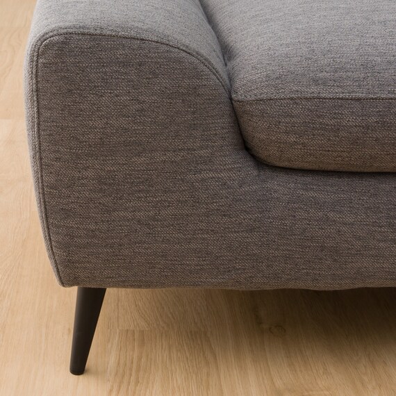 電動カウチソファ 布張りタイプ (LB033 右カウチ DR-GY) 25枚目画像