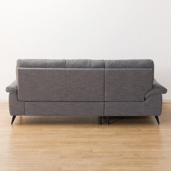 カウチソファ 布張りタイプ (LB033 右カウチ DR-GY) 13枚目画像