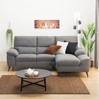 カウチソファ 布張りタイプ (LB033 LC DR-GY) 5枚目画像