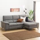 カウチソファ 布張りタイプ (LB033 LC DR-GY) 6枚目画像