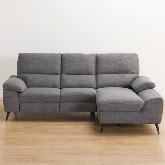 カウチソファ 布張りタイプ (LB033 LC DR-GY) 10枚目画像