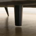 カウチソファ 布張りタイプ (LB033 LC DR-GY) 20枚目画像