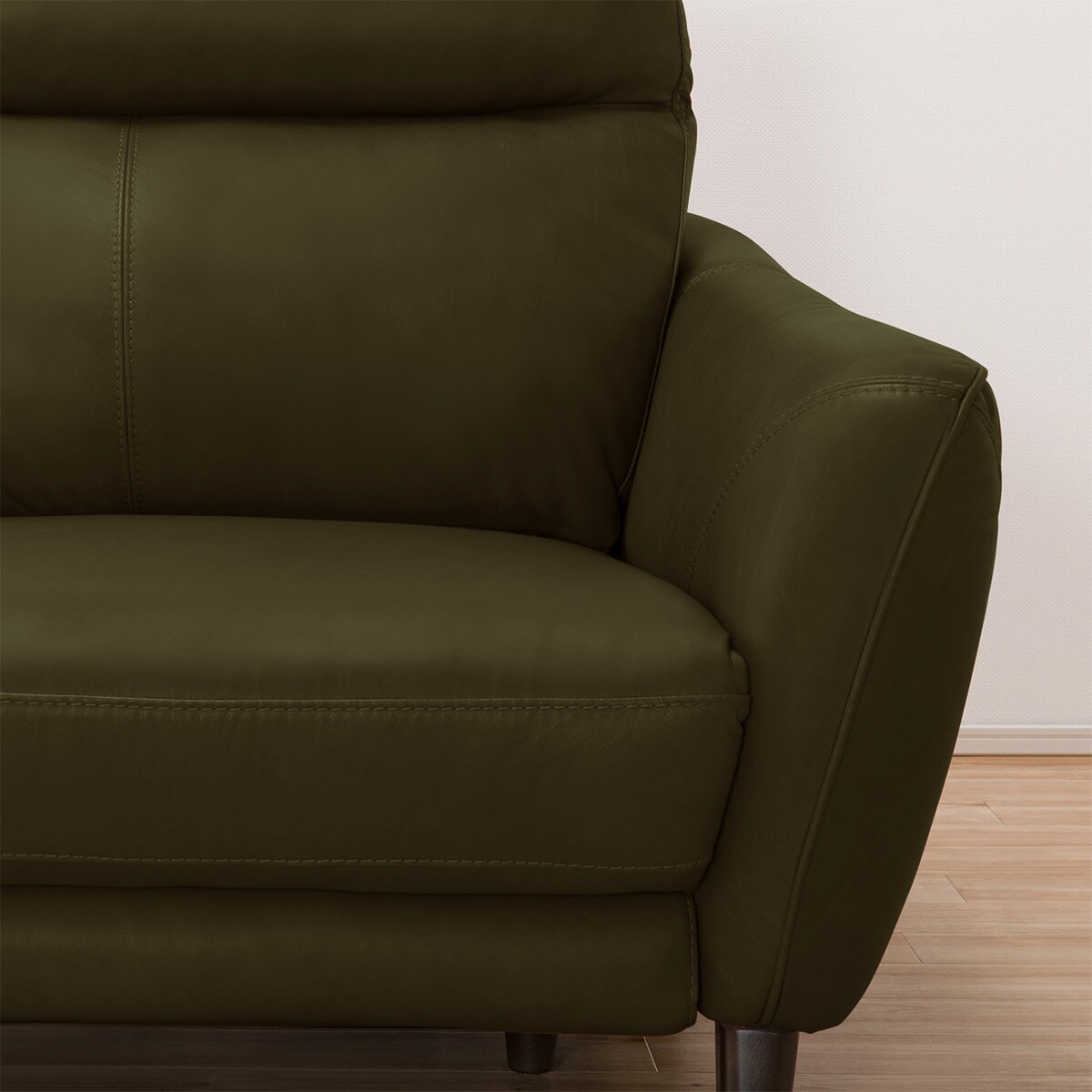 期間限定【美品・保証期間あり】ニトリ 本革 両側電動ソファ アネーロ　3P 期間限定【美品・保証期間あり】ニトリ 本革 両側電動ソファ