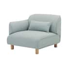 片肘ソファ 布張りタイプ (KK2307 右肘 GR) 1枚目画像