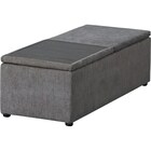 【HM04専用】収納付きテーブル (HM04 DGY) 1枚目画像