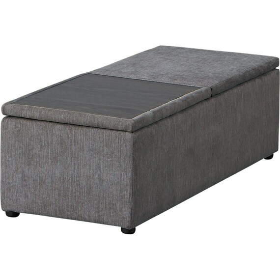 【HM04専用】収納付きテーブル (HM04 DGY) 1枚目画像