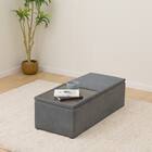 【HM04専用】収納付きテーブル (HM04 DGY) 3枚目画像