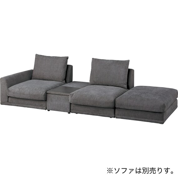 【HM04専用】収納付きテーブル (HM04 DGY) 12枚目画像